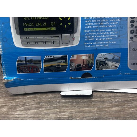 Sirius Satellite Radio Car Truck Streamer With Remote and Batteries Radio - Picture 2 of 5